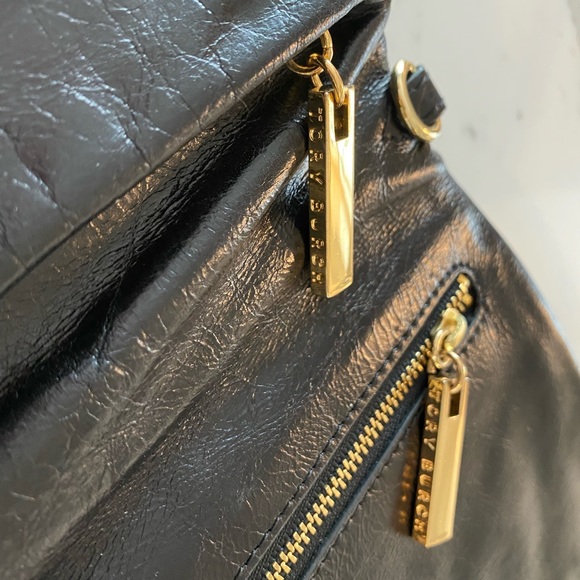 Tory Burch Clayton Classic REVA Clutch Black with dust bag - Picture 4 of 11